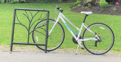 Bike rack at CLCBM cropped