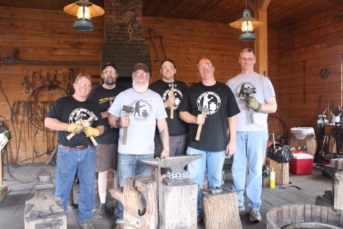 Blacksmiths group photo